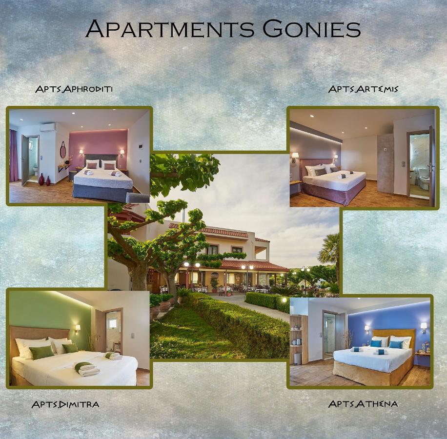 Apartments Gonies - Artemis Goníai Esterno foto